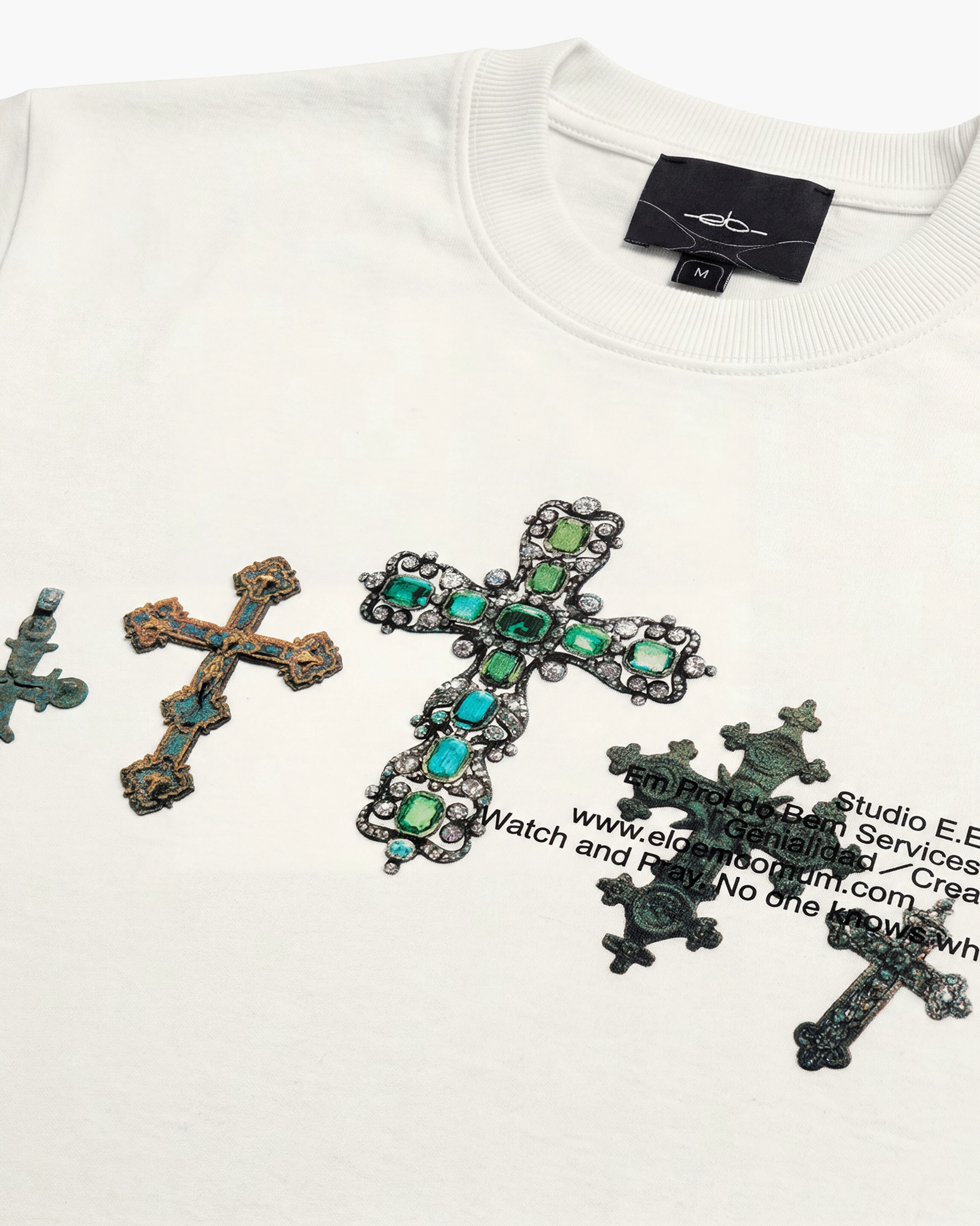 Camiseta "Awake" Branca