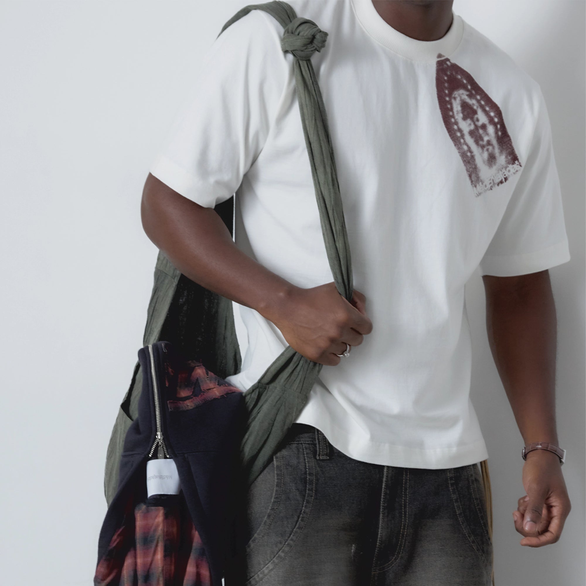 Bolsa Plissada "Tsuno Crash"