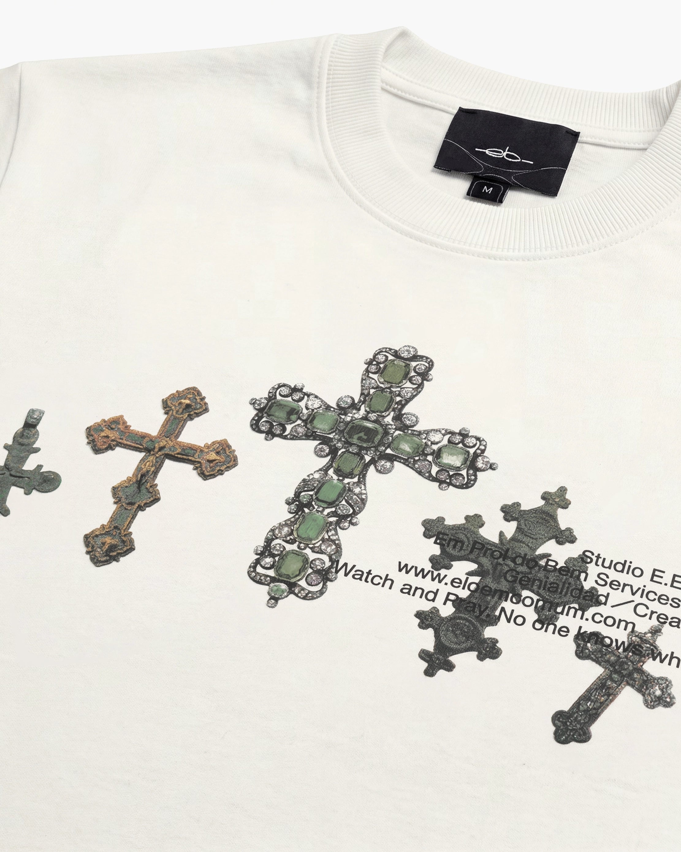 Camiseta "Awake" Branca