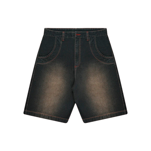 Bermuda Jeans “Desgaste Medieval”