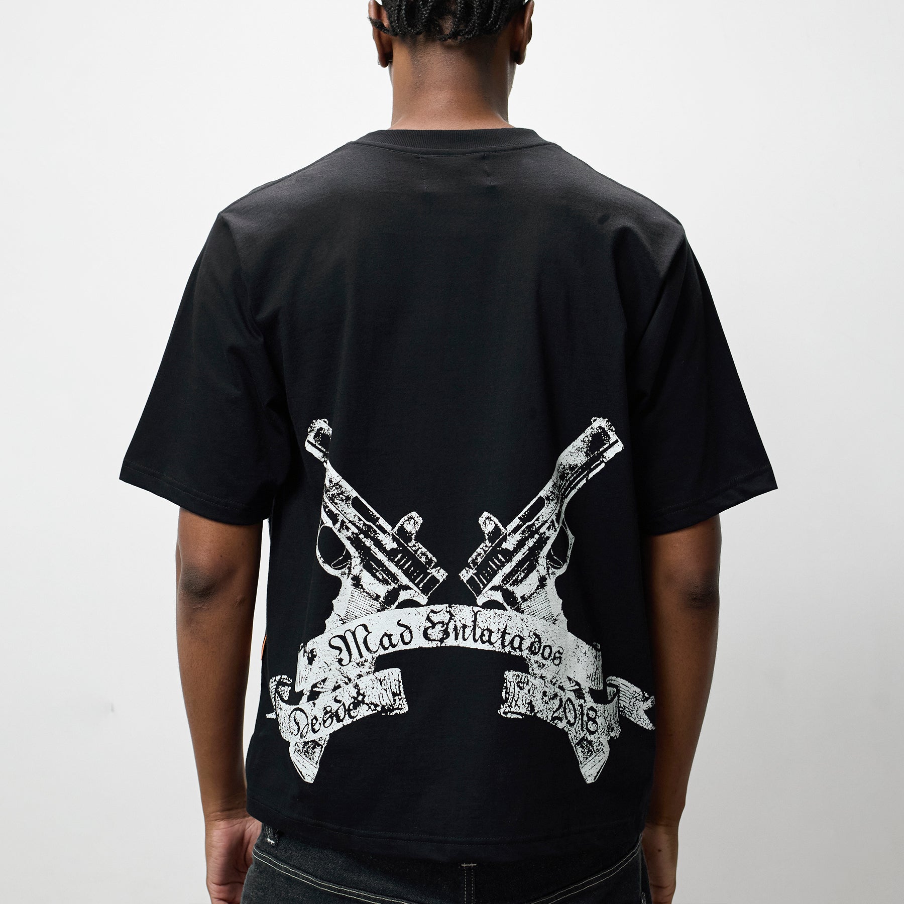 Camiseta “Pente Estendido” Preta