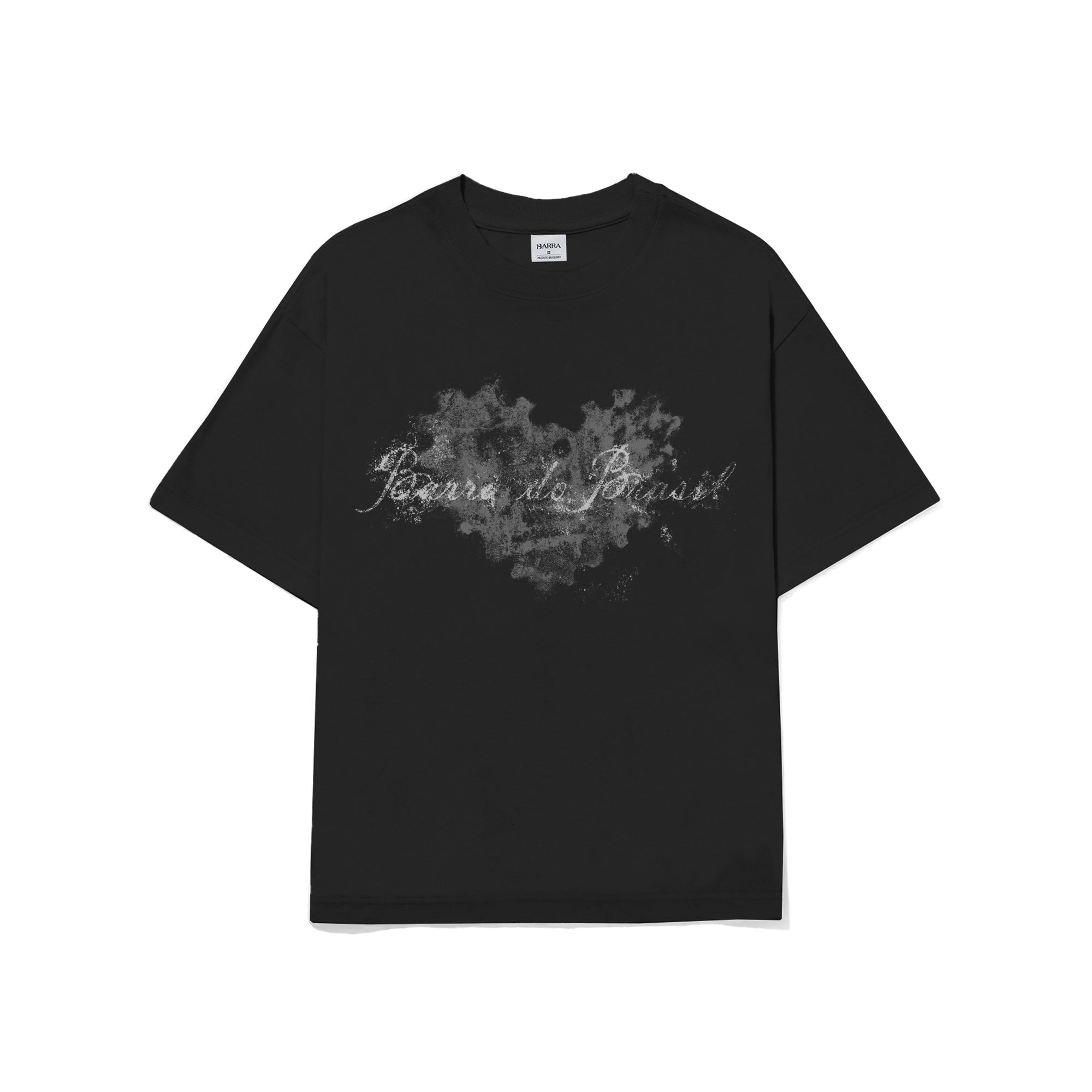 Camiseta "Coração Remix" Preta