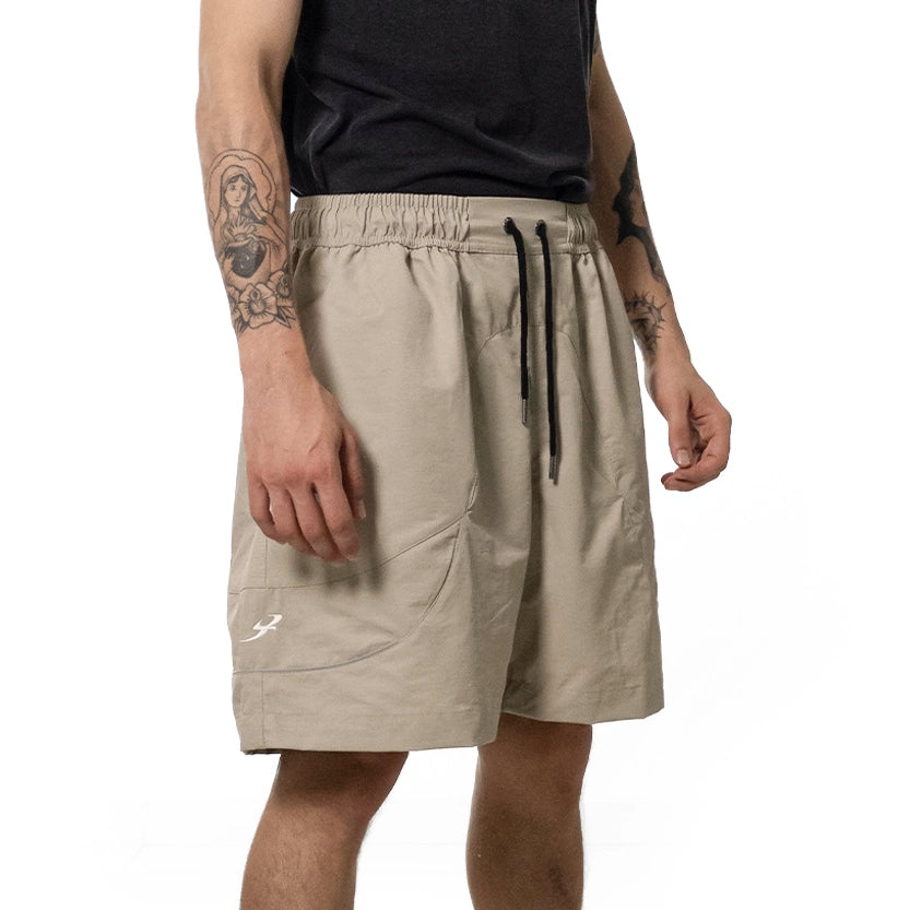 Shorts "Circular" Bege