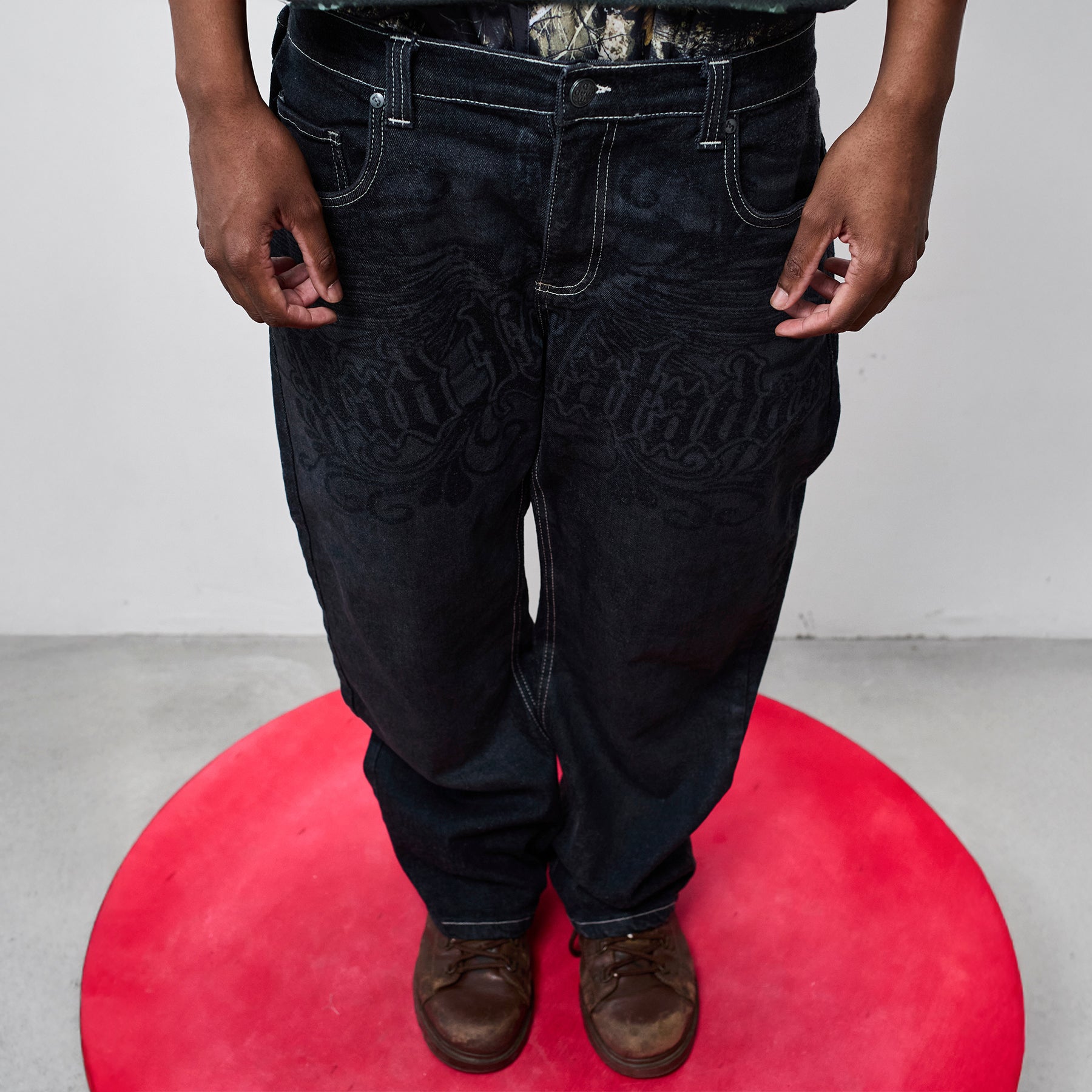 Calça Jeans “Asas Tinturaria”