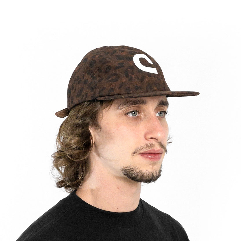 Boné Clássico "C Logo Leopard"