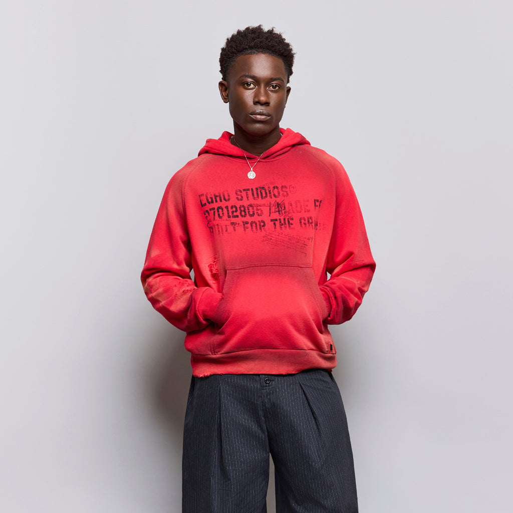 Moletom “Grind” Vermelho - Egho