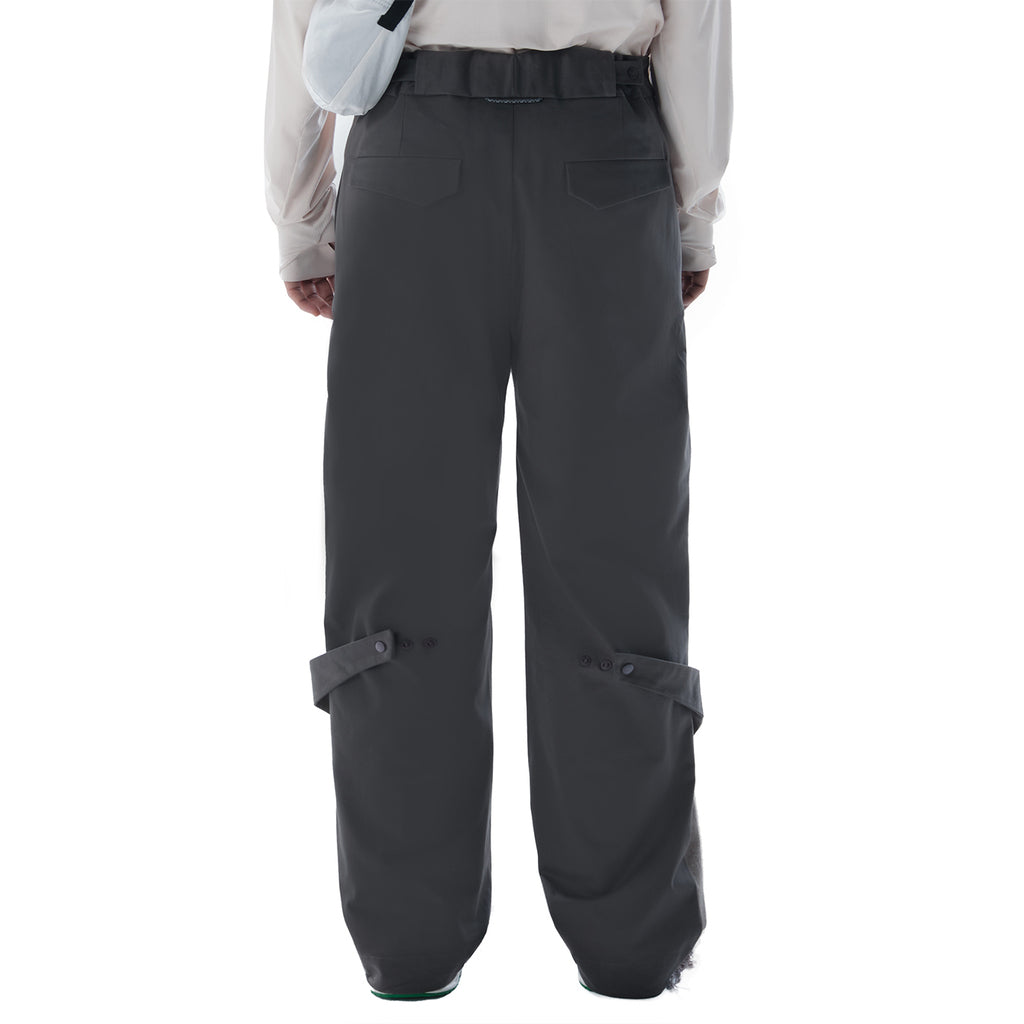 Calça "Askew Tailored" Cinza- Quadro Creations