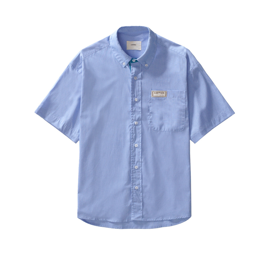 Camisa de botão Azul