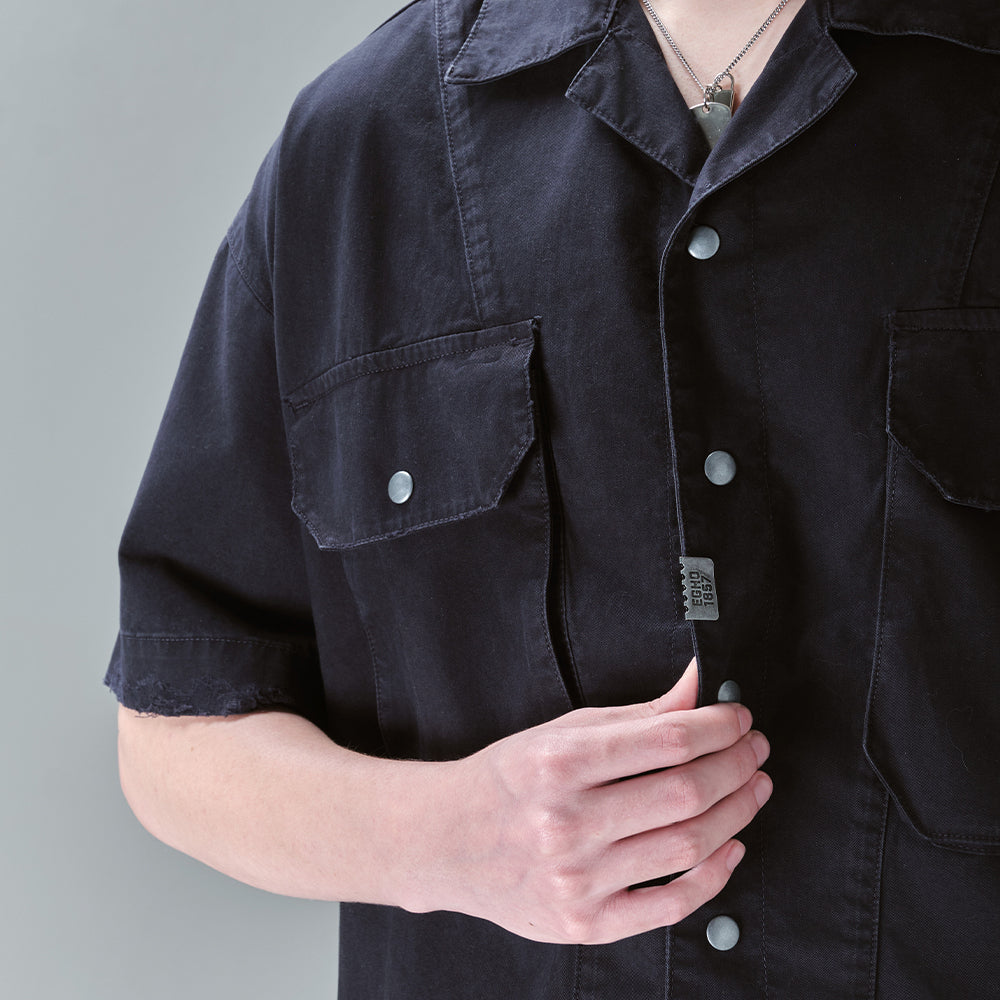 Camisa “Guerrilha” Preta - Egho