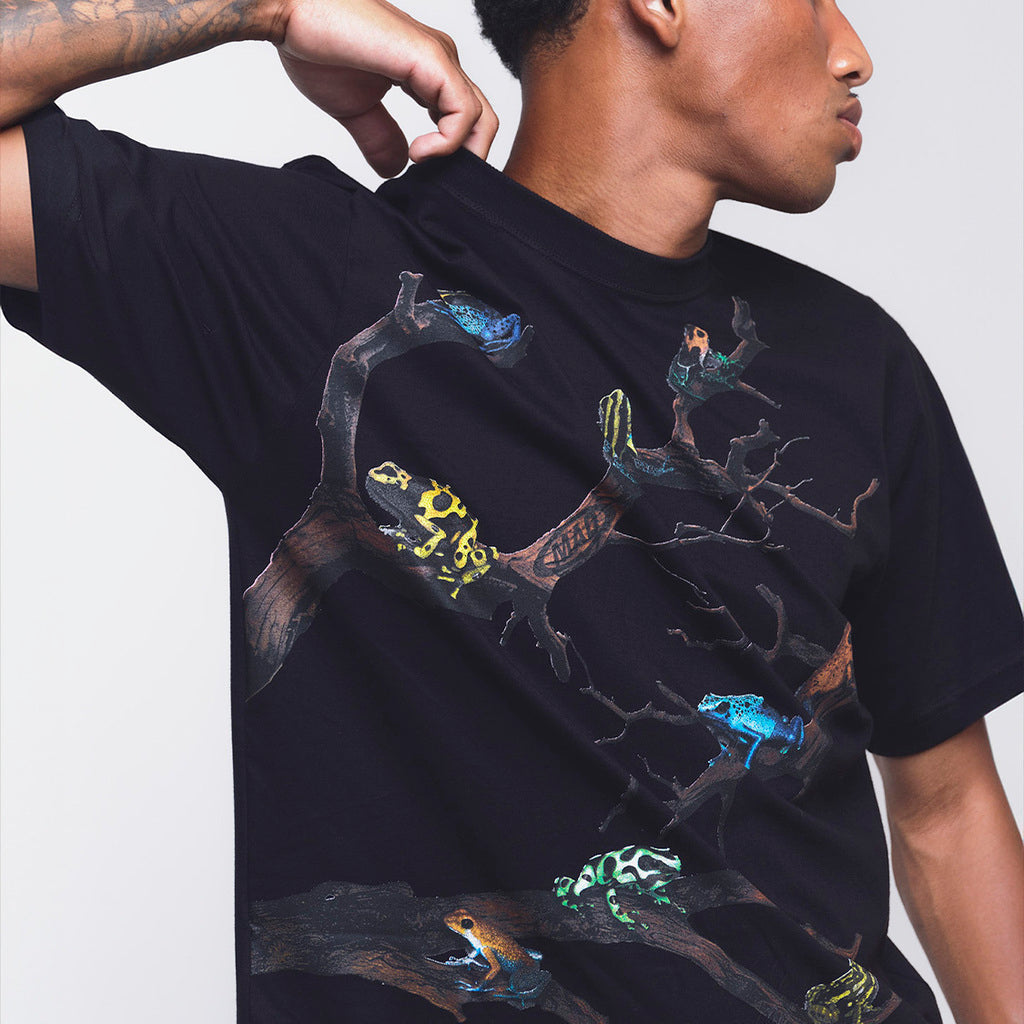 Camiseta “Anfíbios” Preta - Mad