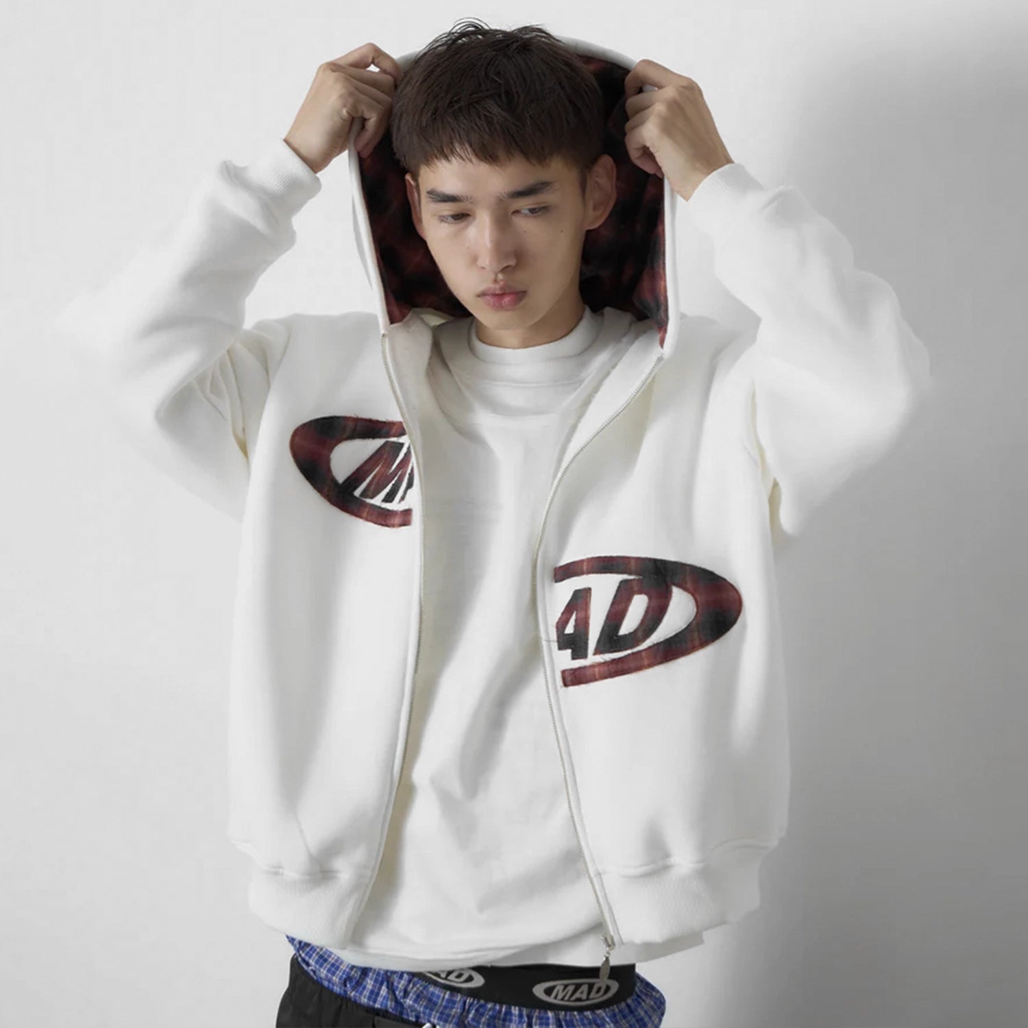 Casaco Moletom "Portal Xadrez" Branco