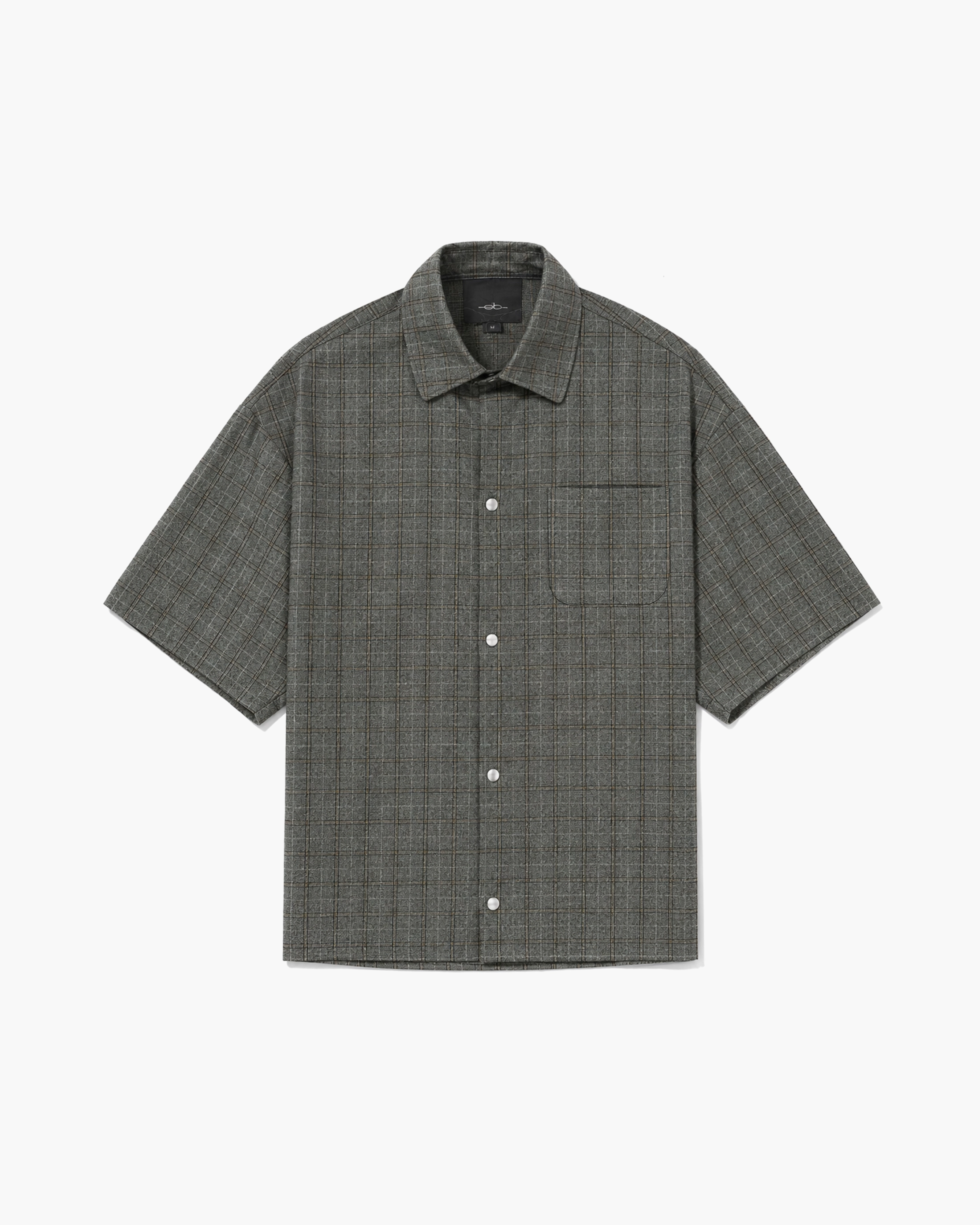 Camisa de Botão "Metal Force" Xadrez