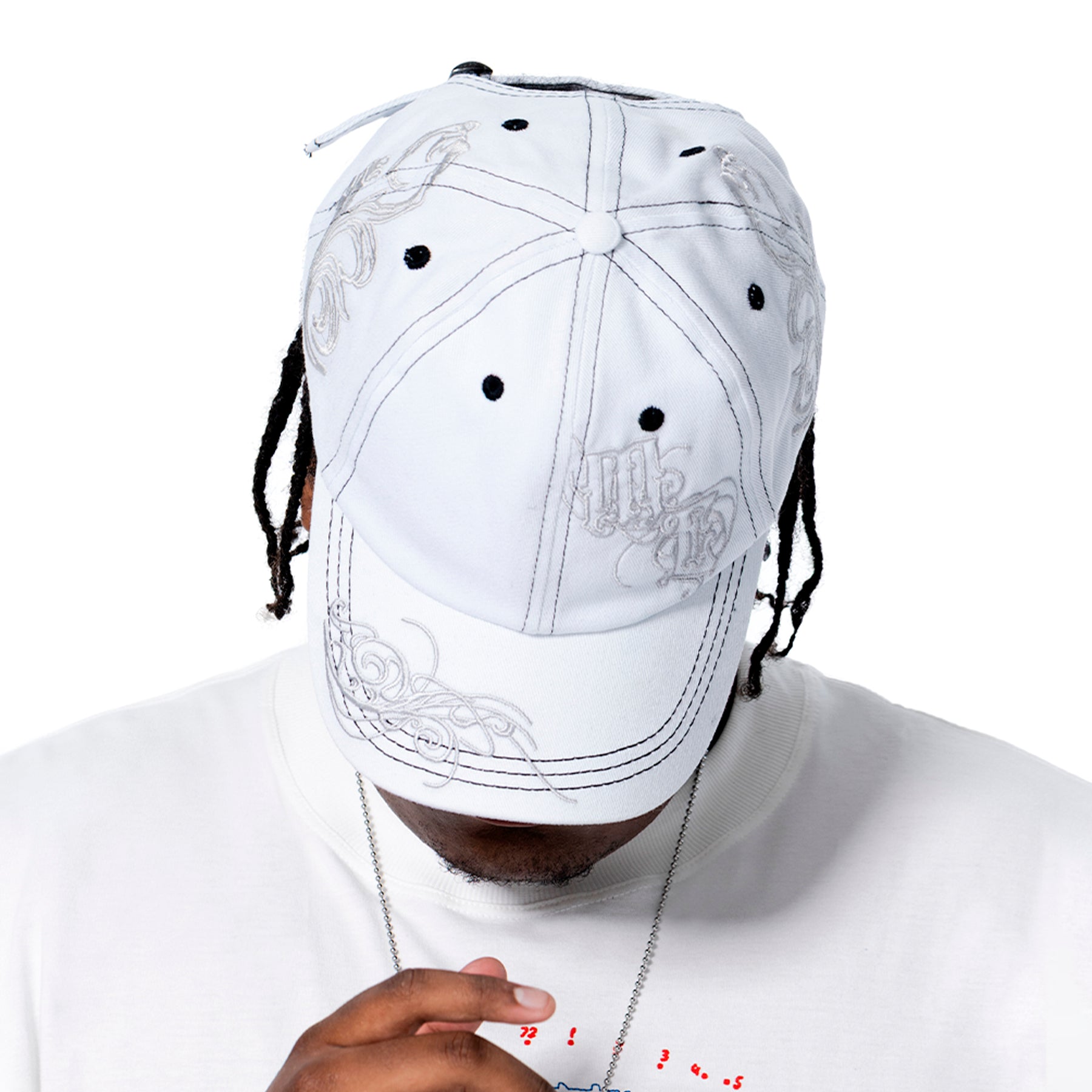 Boné "Arabesco" Branco