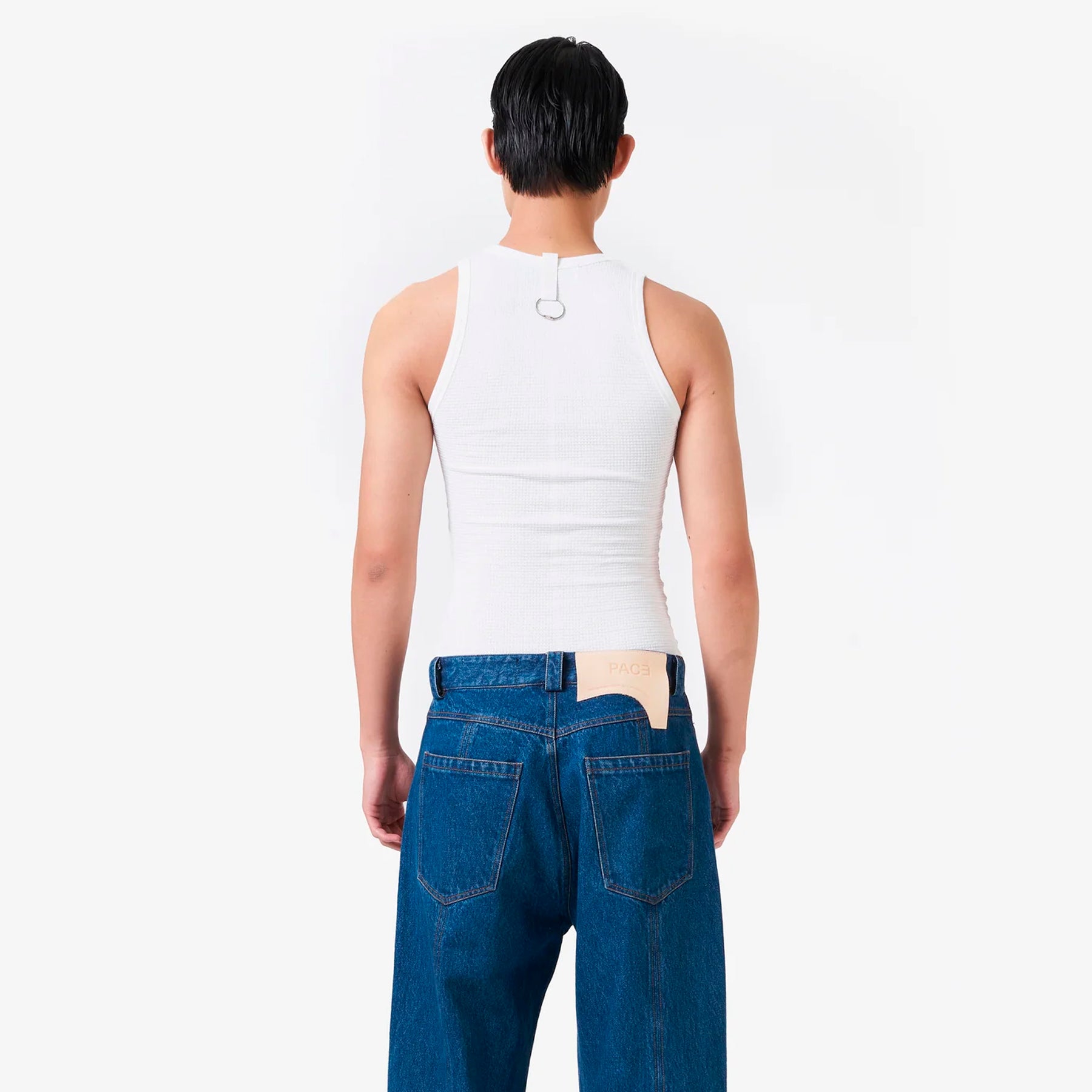 Regata “Tank Top Waffle” Branca