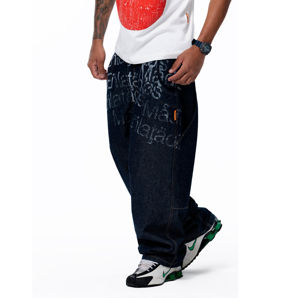 Calça Jeans "Caracteres"