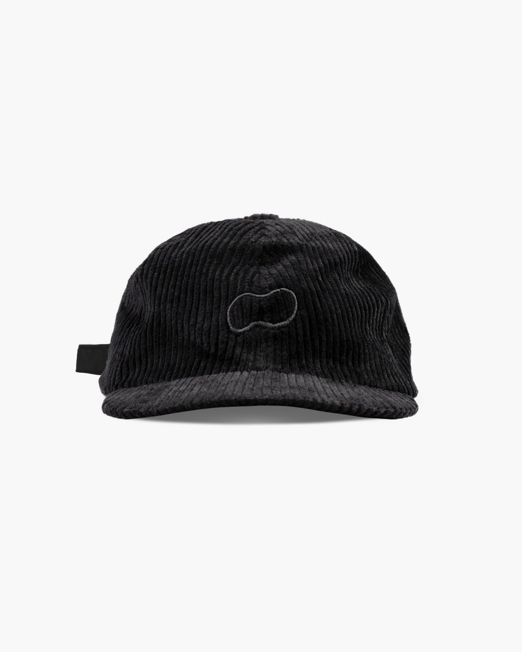 Boné de Cotelê "JACQUARD.68" Preto