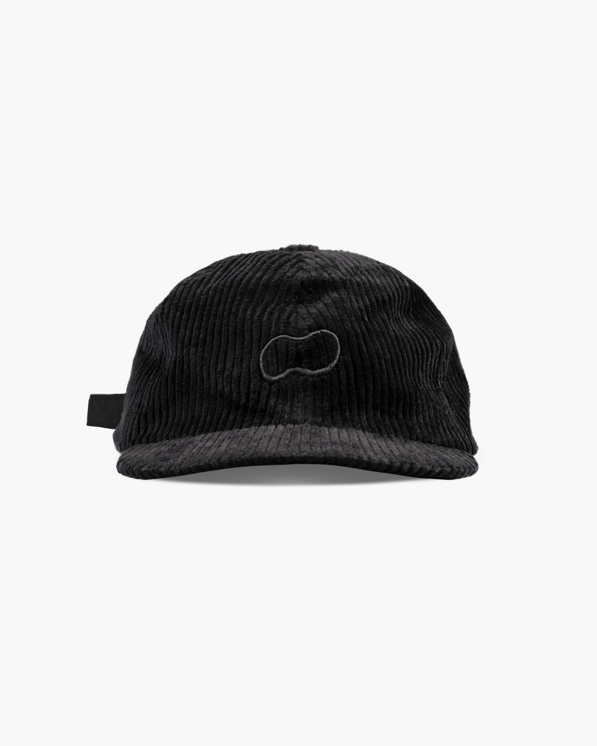 Boné de Cotelê "JACQUARD.68" Preto