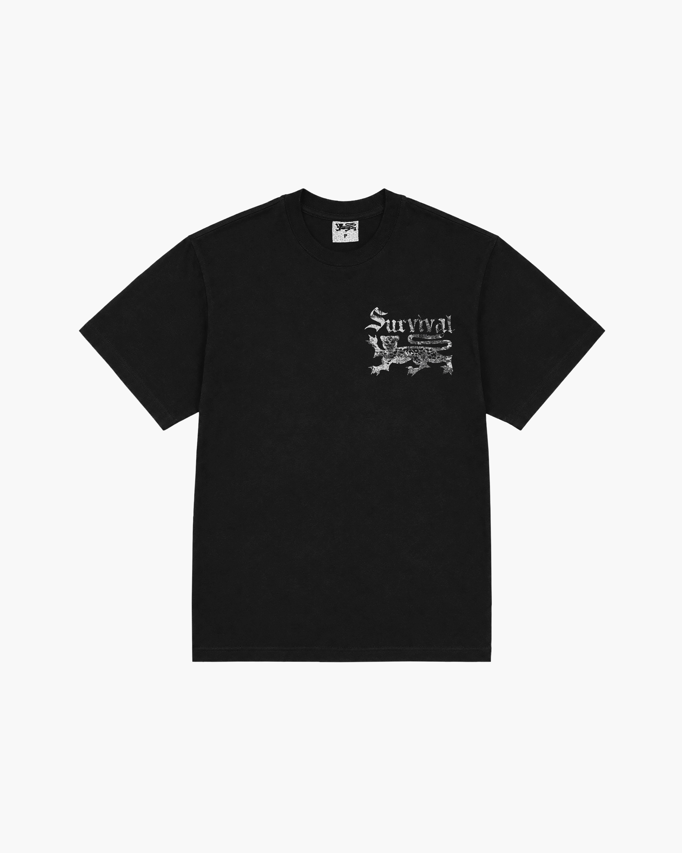 Camiseta "Survival Logo" Preta