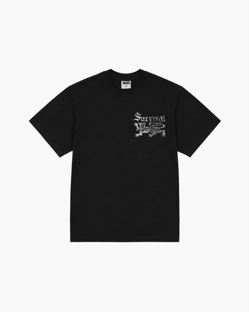 Camiseta "Survival Logo" Preta