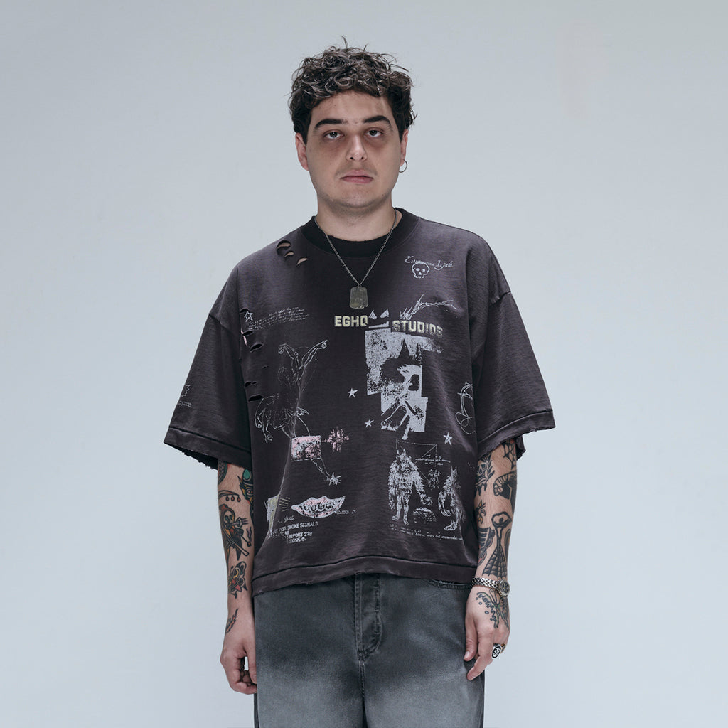 Camiseta “Zine” Chumbo