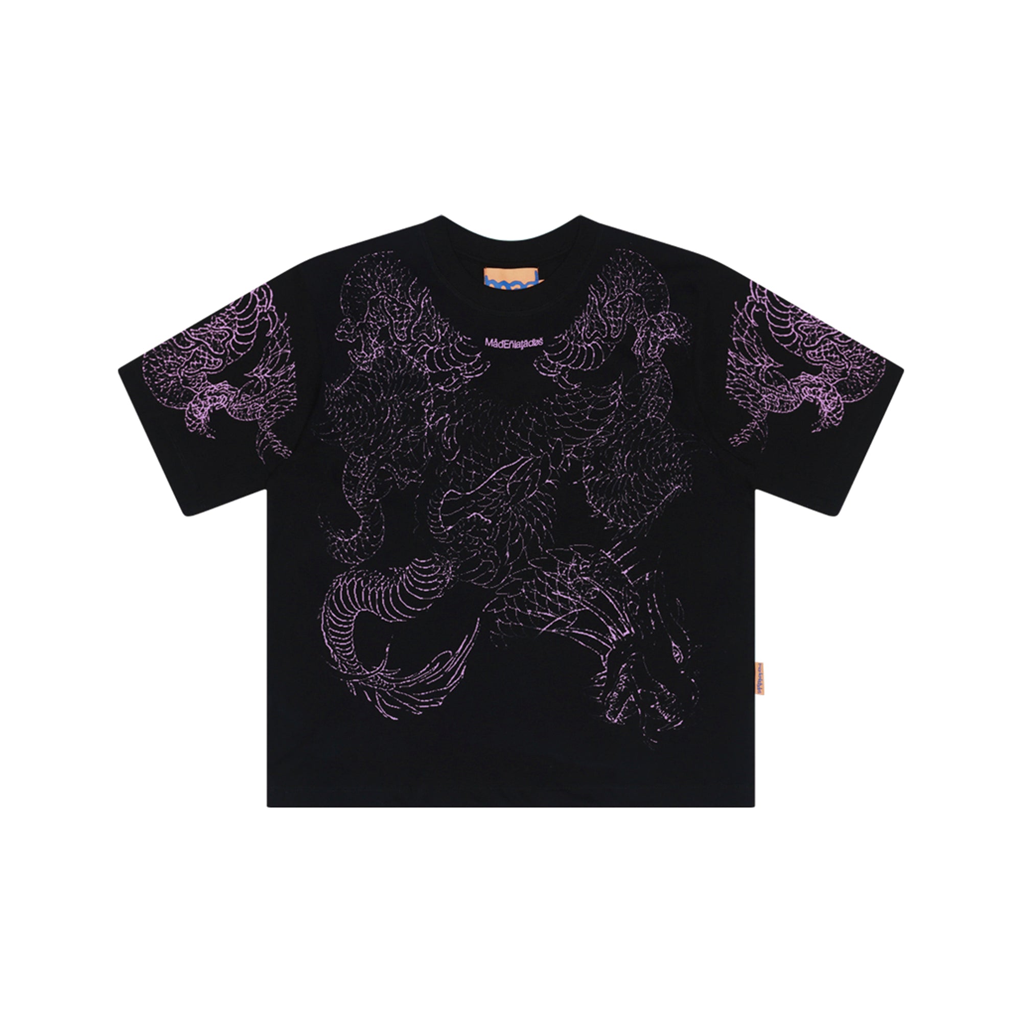 Camiseta "Drag Plate" Preta