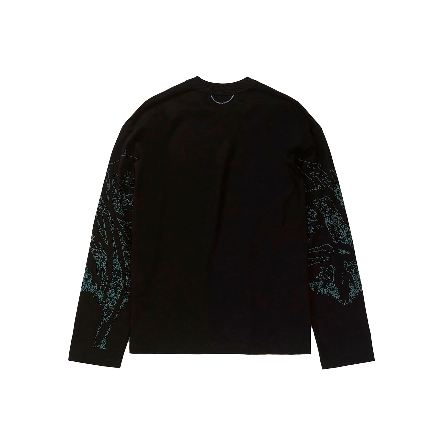 Manga Longa "Trama" Preta