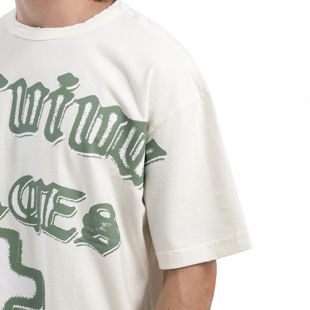 Camiseta "Airbrush" Branca