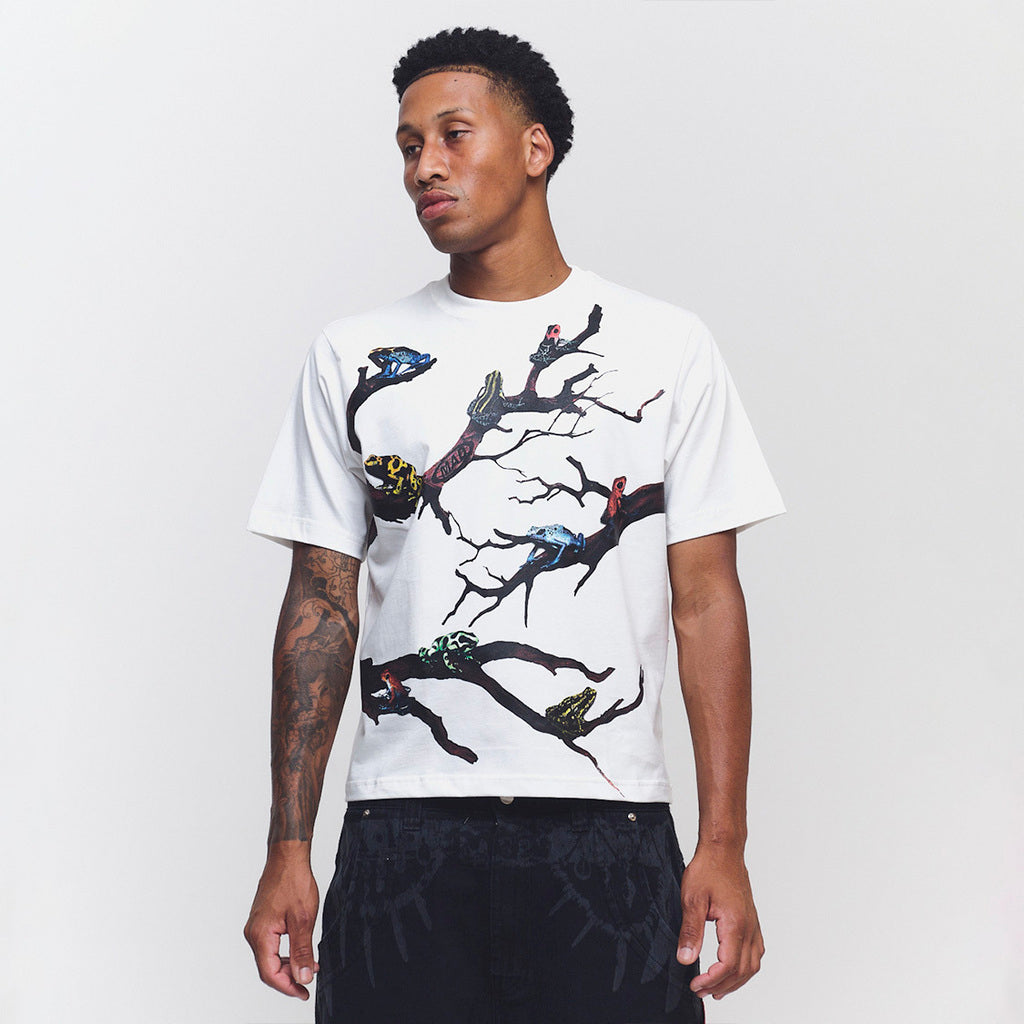 Camiseta “Anfíbios” Branca - Mad