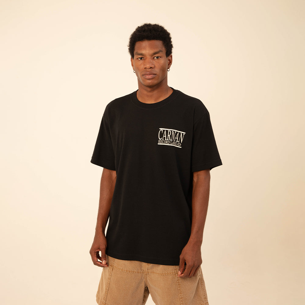 Camiseta “Records” Preta - Carnan