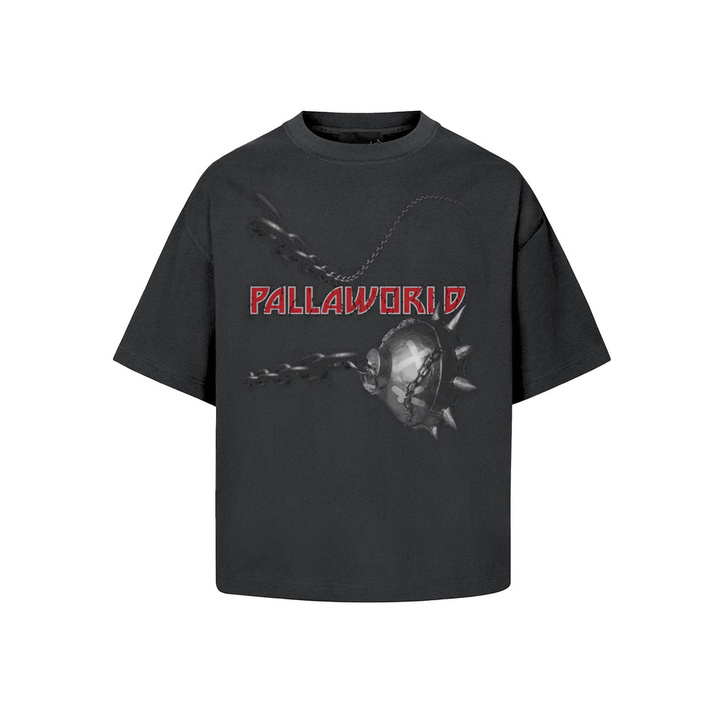Camiseta "Metalbomb" Cinza - Palla