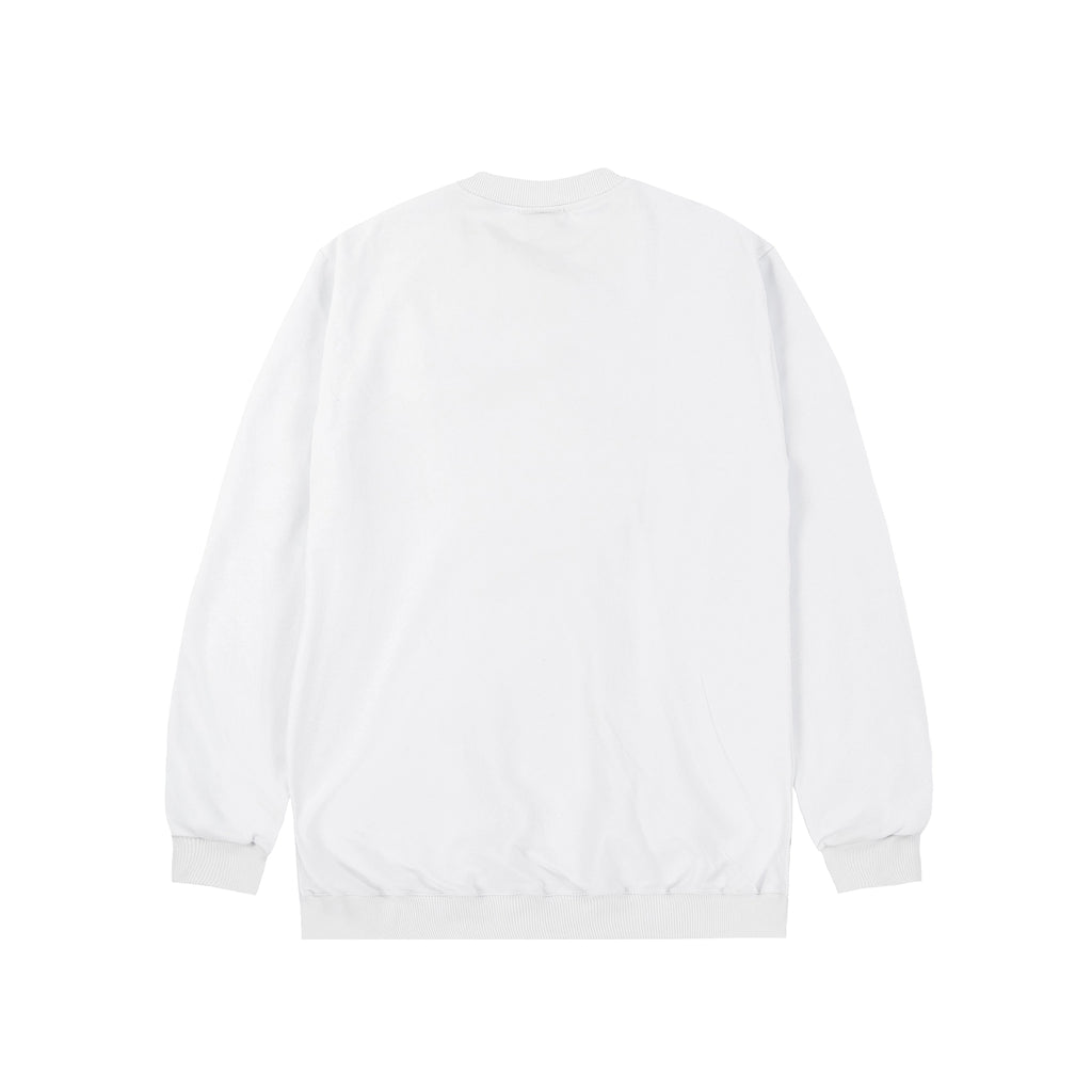 Moletom "Play Logo" Branco