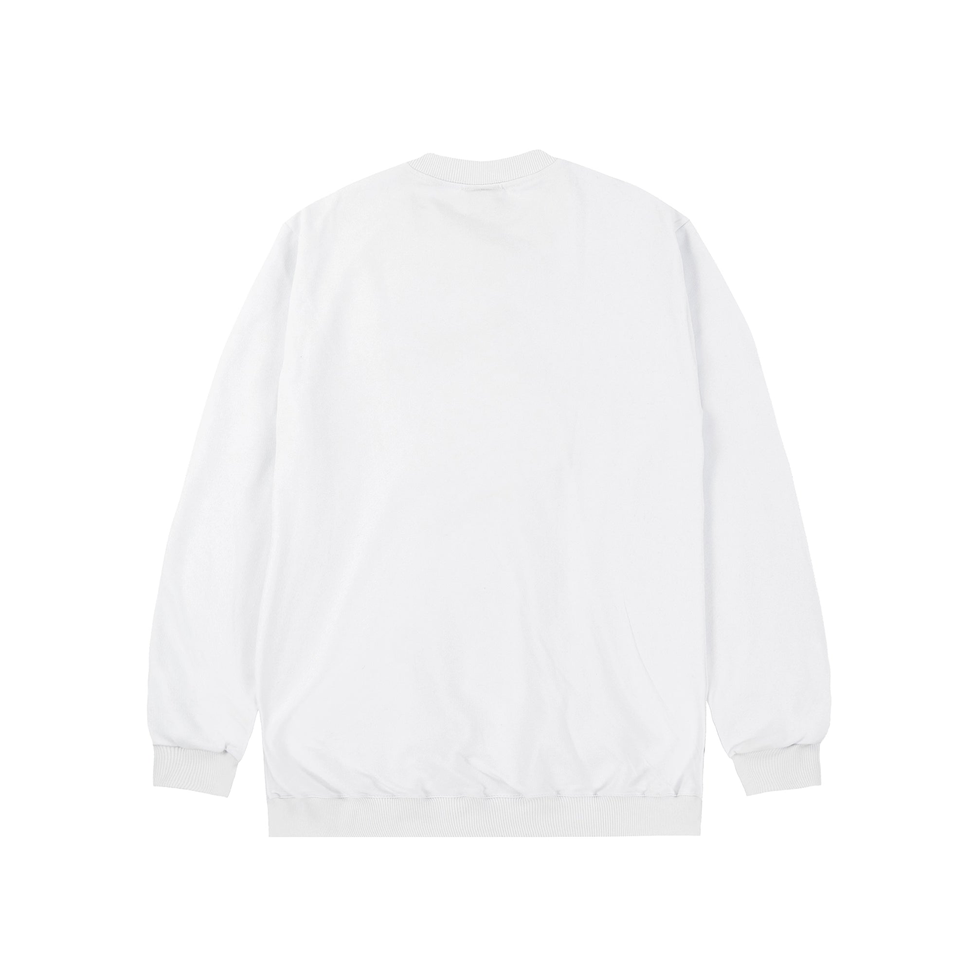 Moletom "Play Logo" Branco