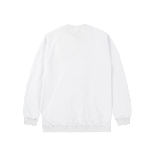 Moletom "Play Logo" Branco