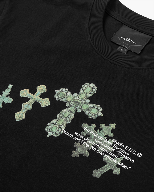 Camiseta "Awake" Preta