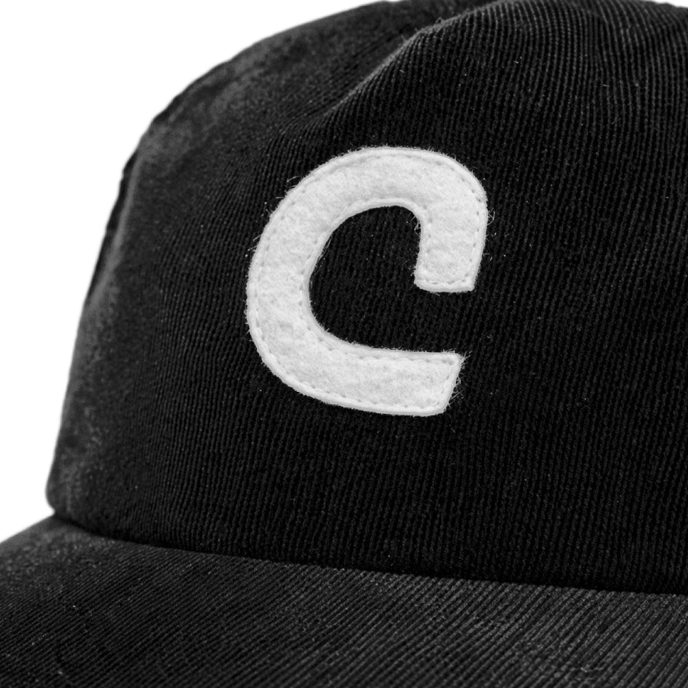 Boné Trucker "C Logo Veludo" Preto