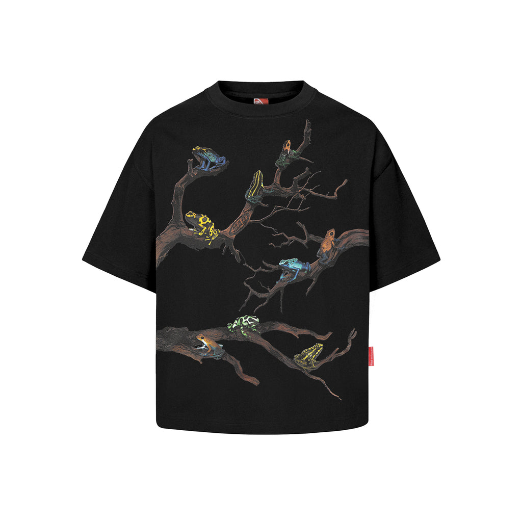 Camiseta “Anfíbios” Preta - Mad