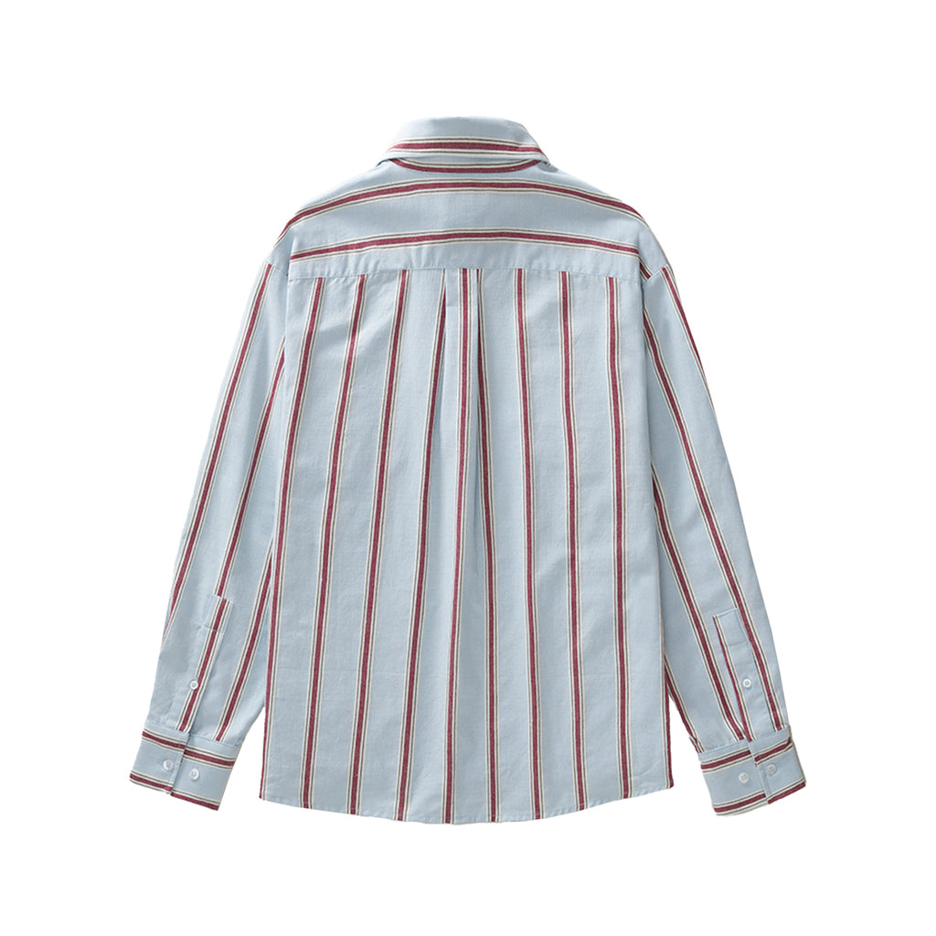 Camisa Listrada “Burgundy”