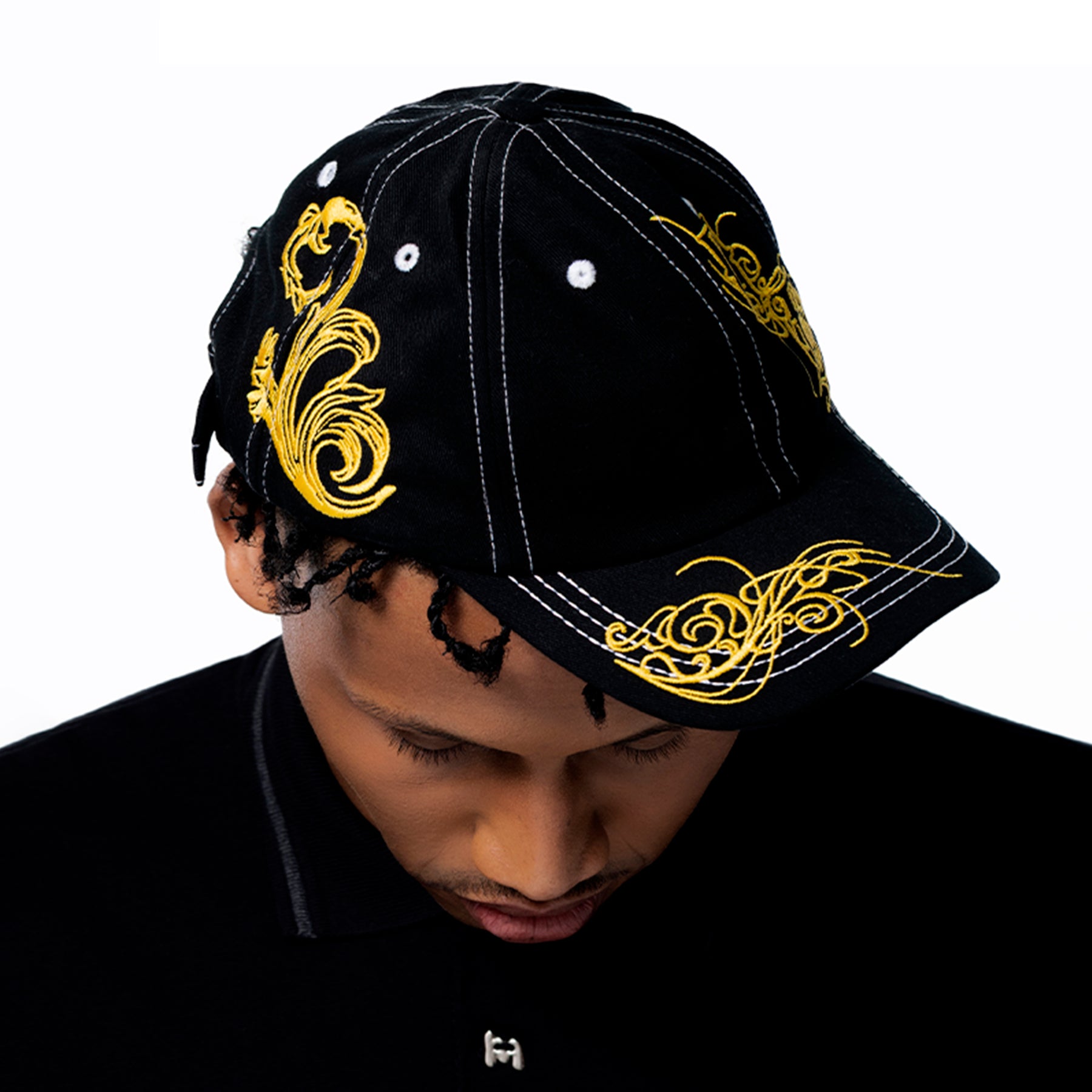 Boné "Arabesco" Preto