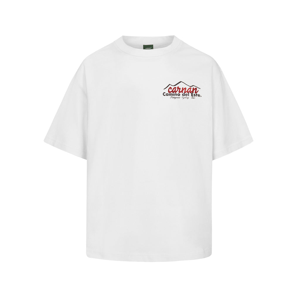 Camiseta “Cyclists” Branca