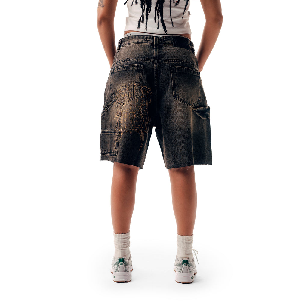 Bermuda Jeans "4SUF" Marrom