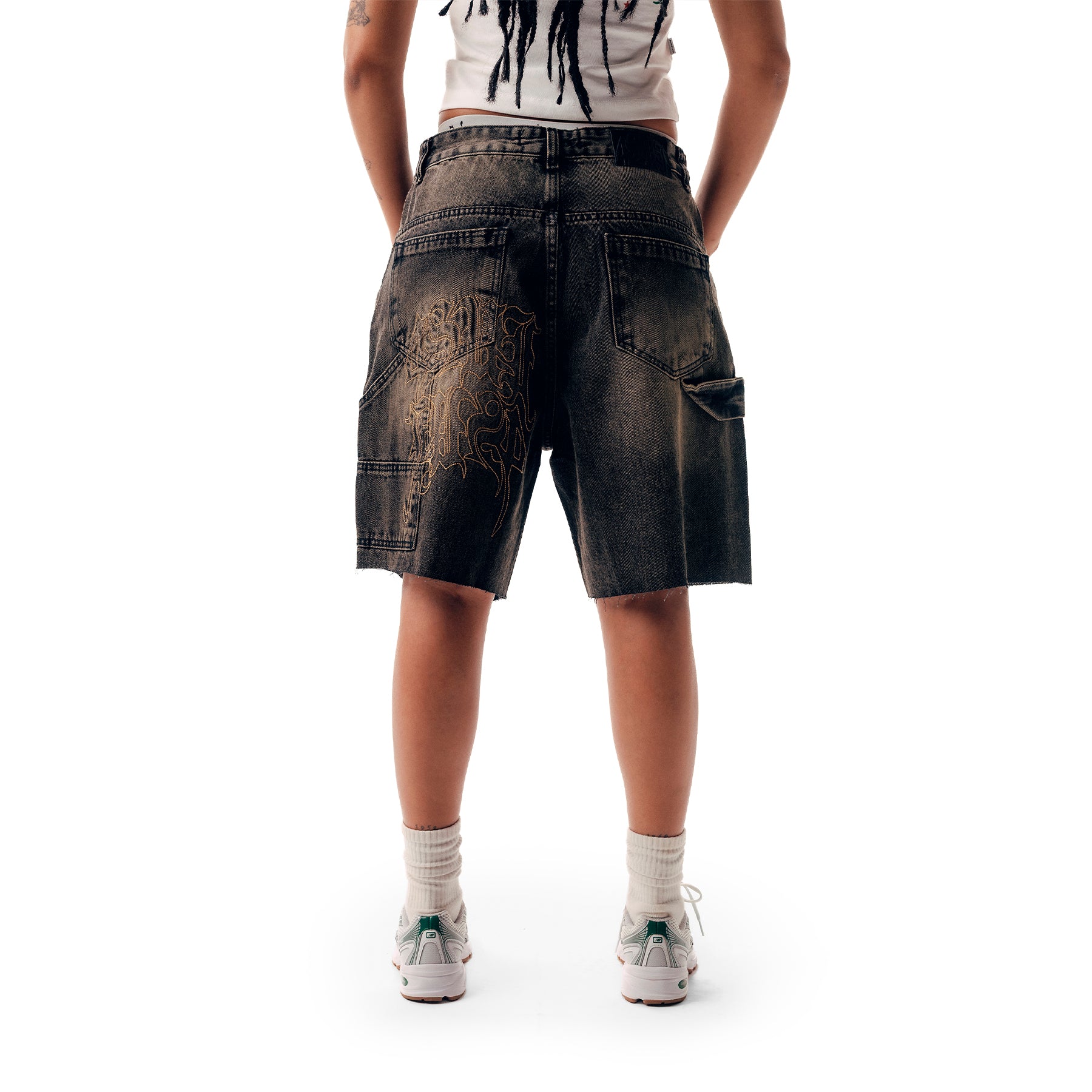 Bermuda Jeans "4SUF" Marrom