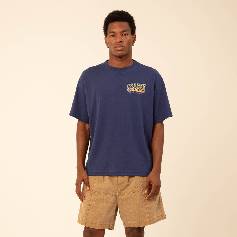 Camiseta “Fruit Box” Marinho - Carnan
