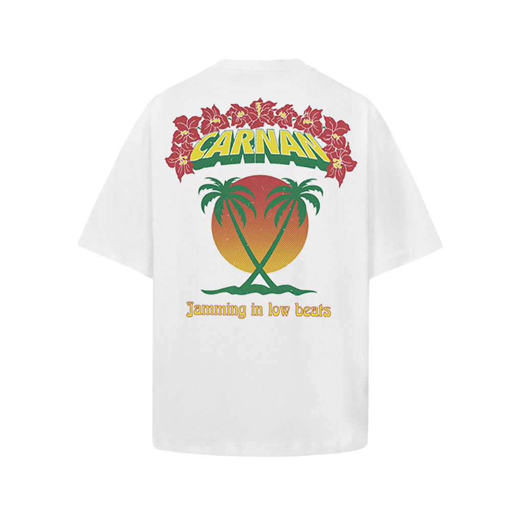 Camiseta “Tropical” Branca - Carnan