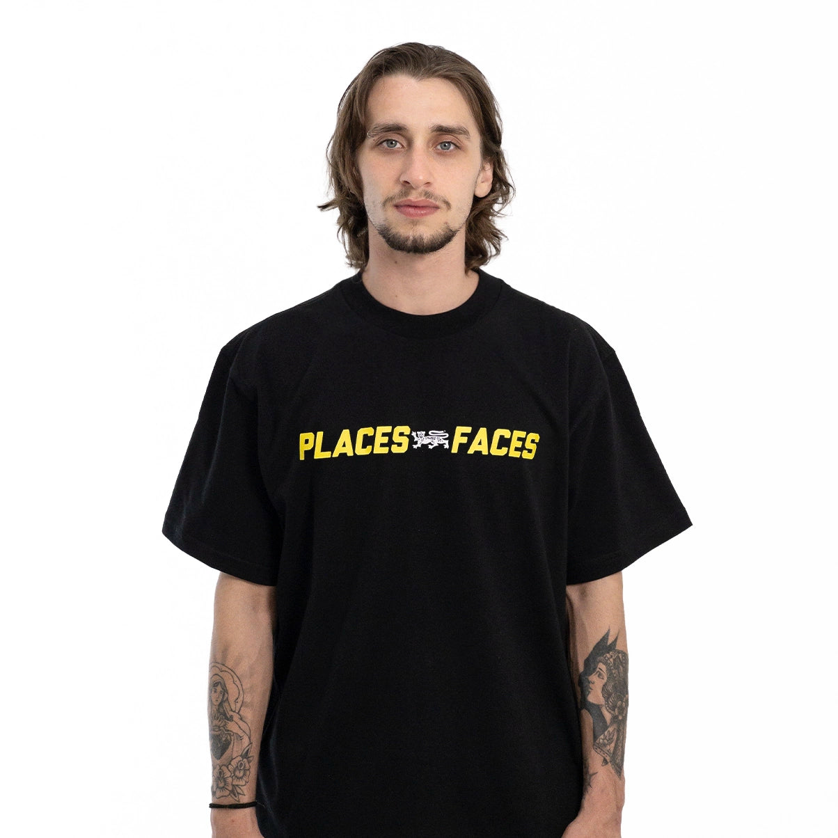 Camiseta "Logos" Preta