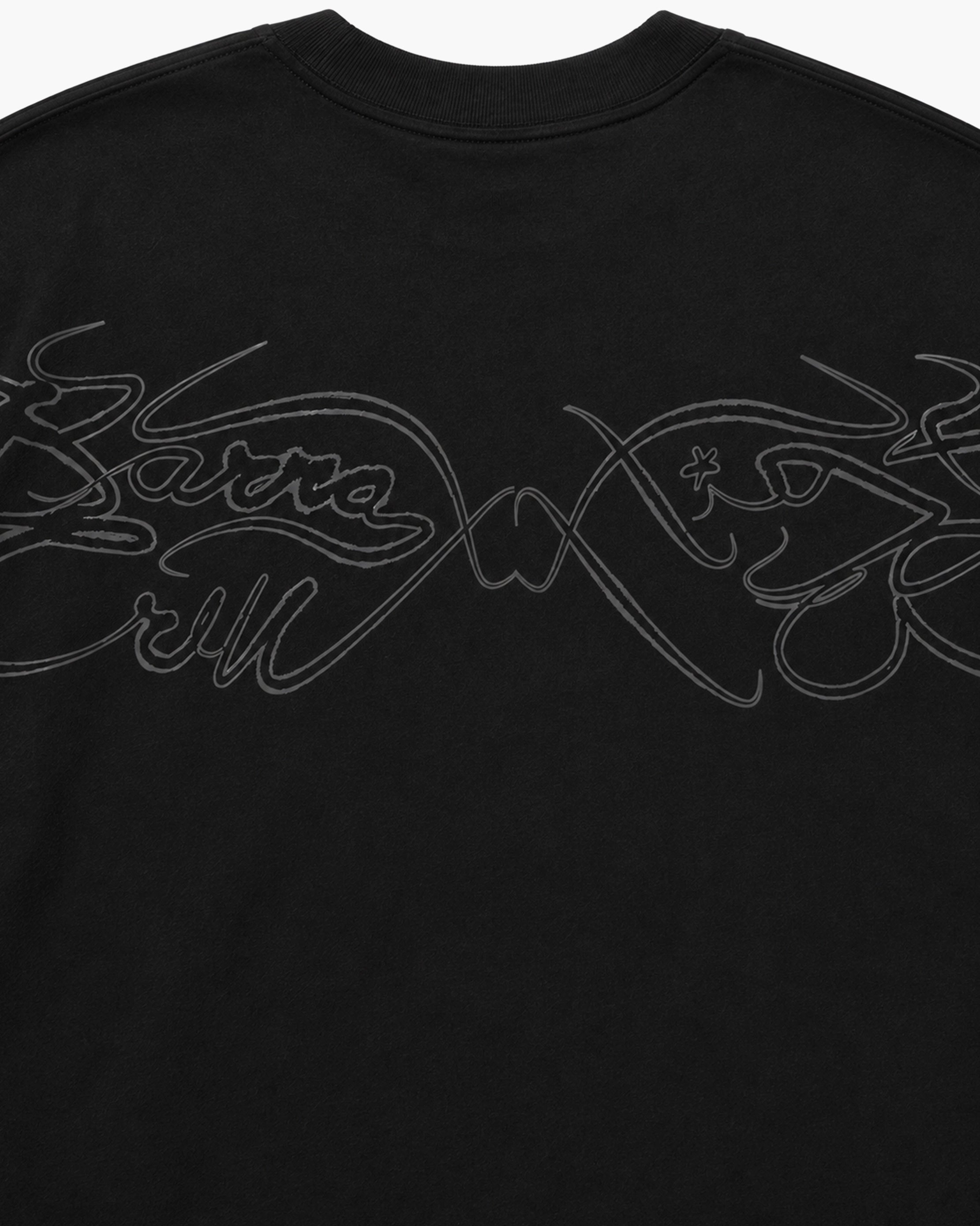 Camiseta "Assinatura" Preta
