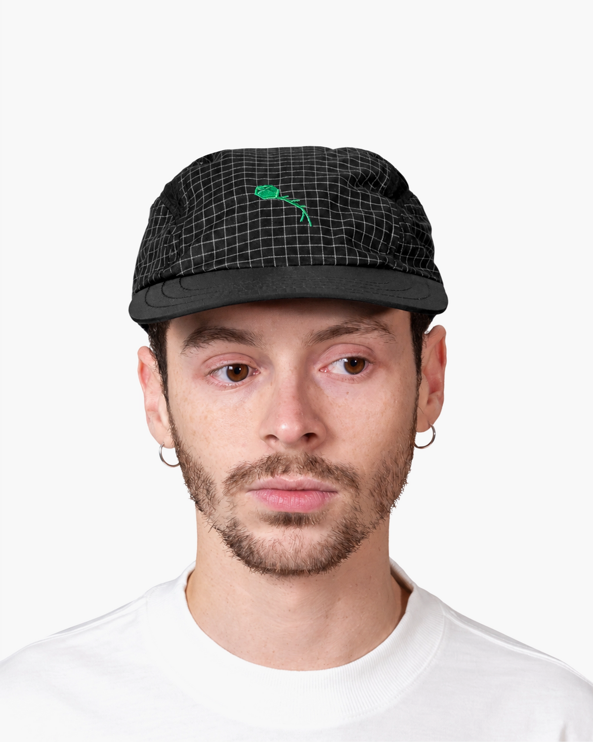 Boné Sport "Dynamic Plaid" Preto