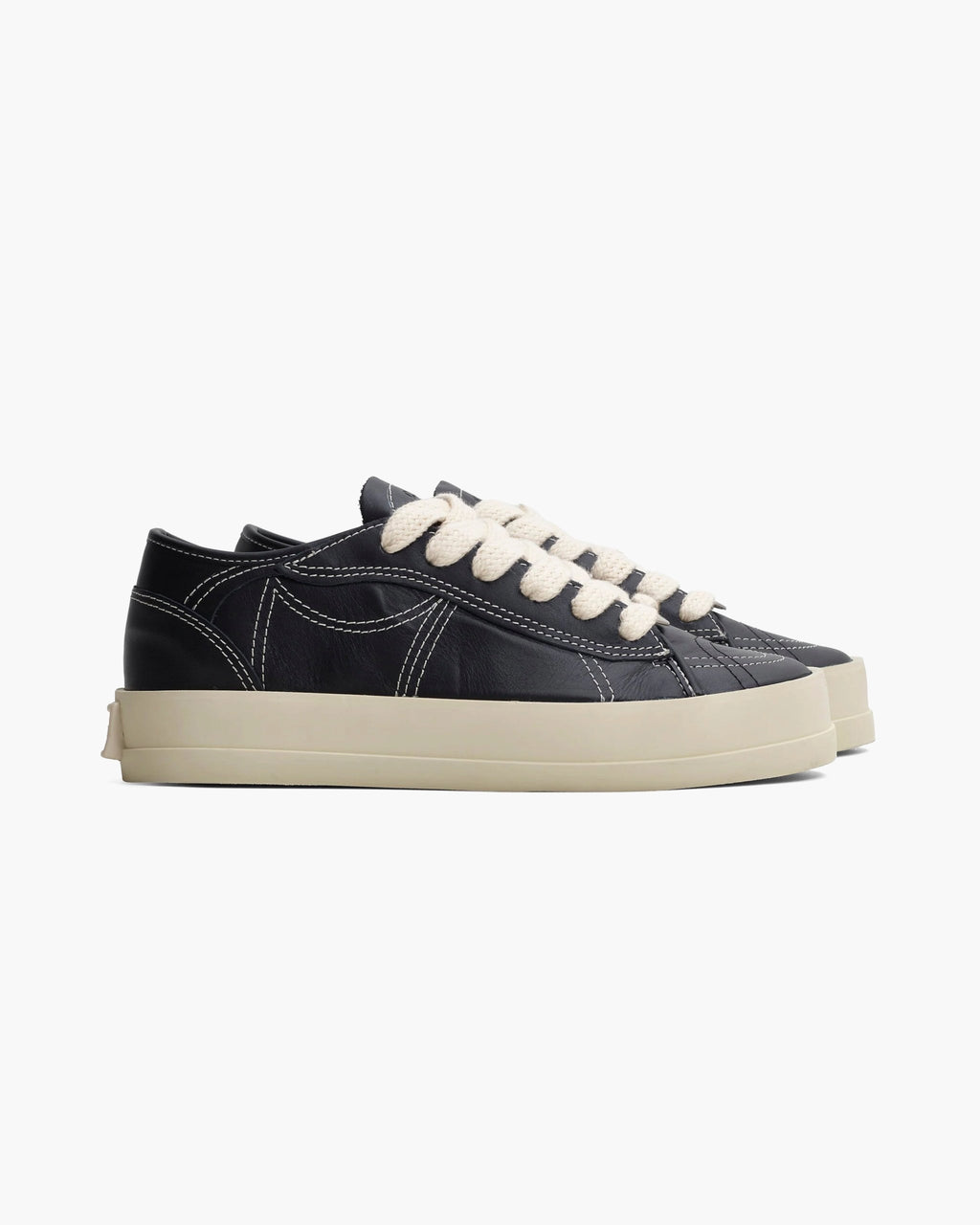 Tênis “BR-01 V2 Leather Low” Preto