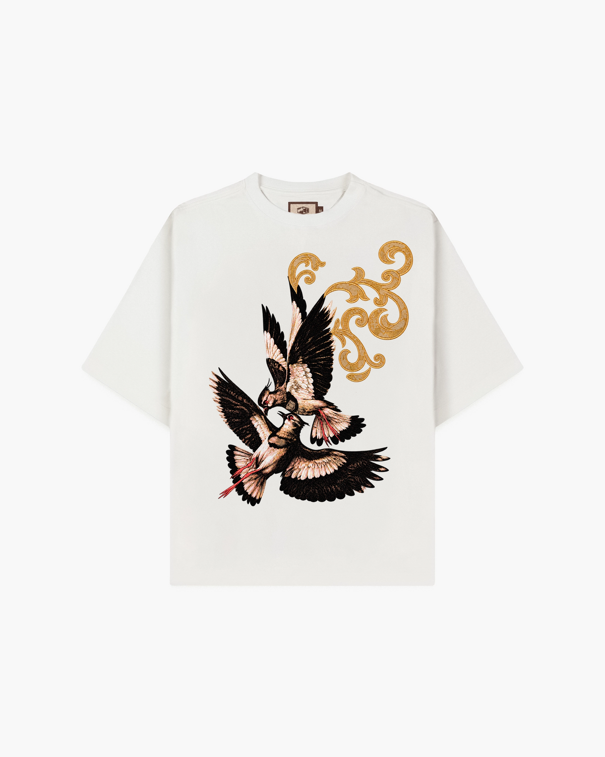 Camiseta "Sentinelas JACQUARD.58" Branca