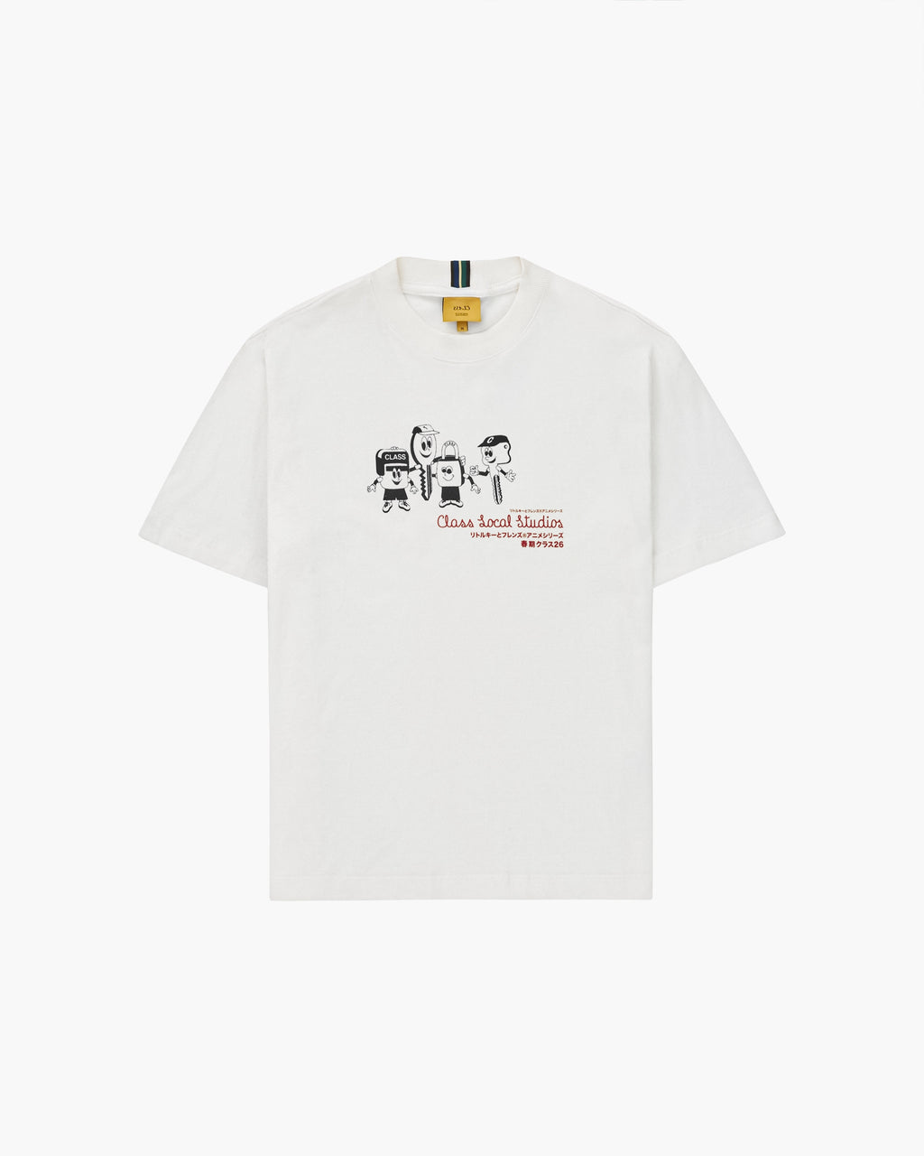 Camiseta "Key Family" Branca