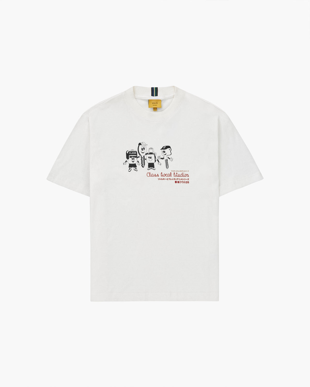 Camiseta "Key Family" Branca